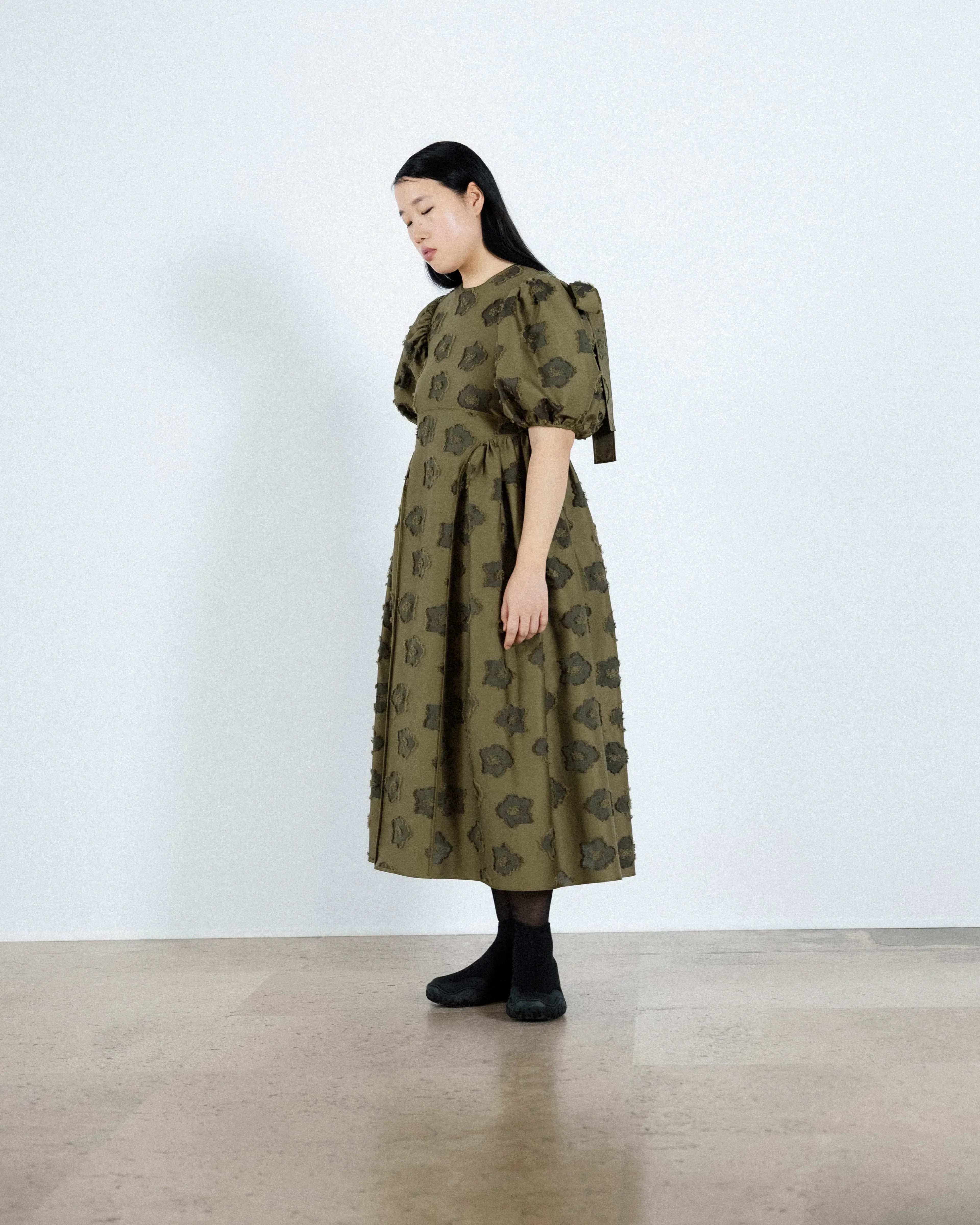 FINNEGAN | DRESS ARPINA FIL-COUP… OLIVE