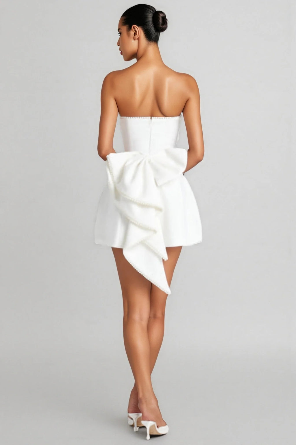 Raymos Backless Butterfly Mini Dress