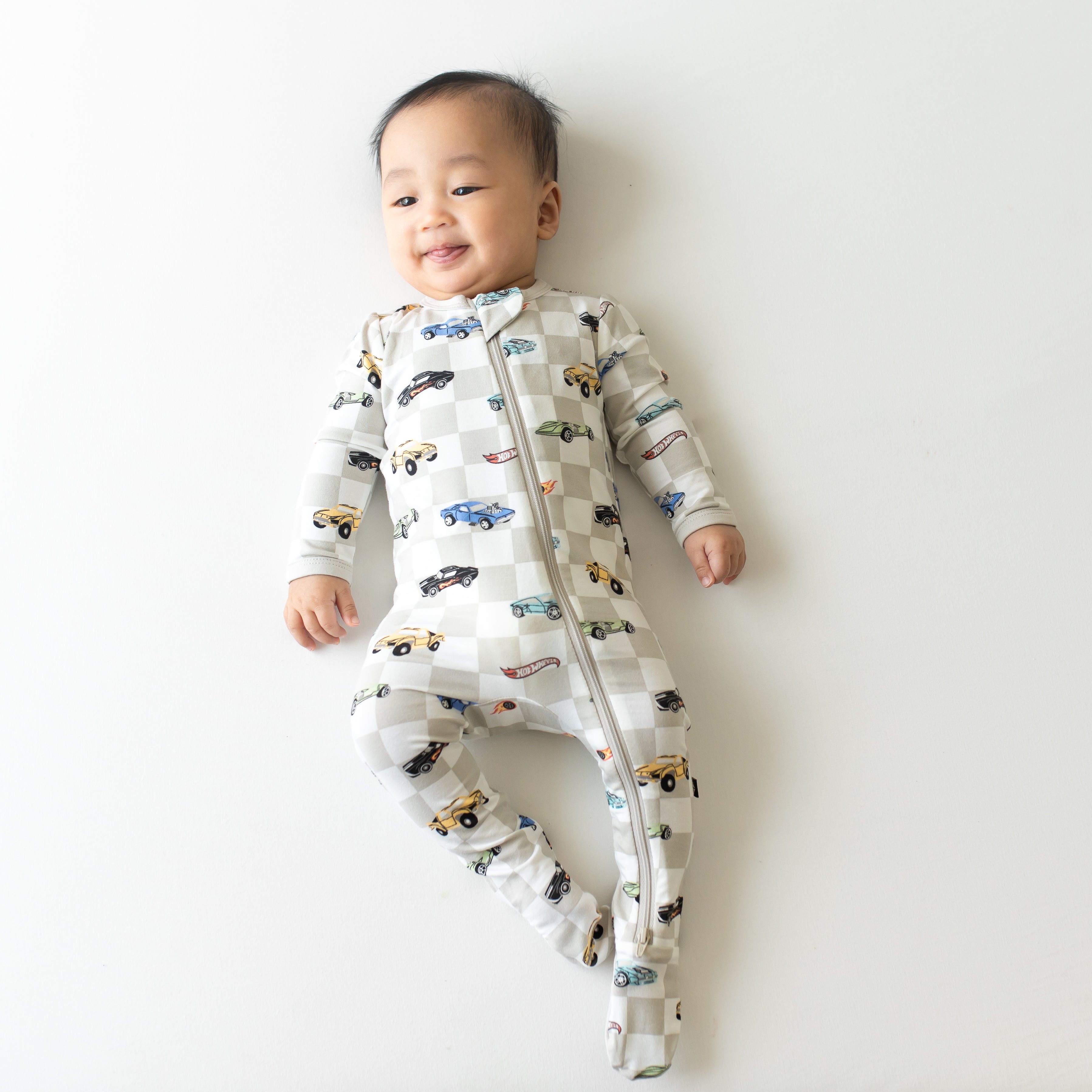 Zippered Footie in Fast and Fierce