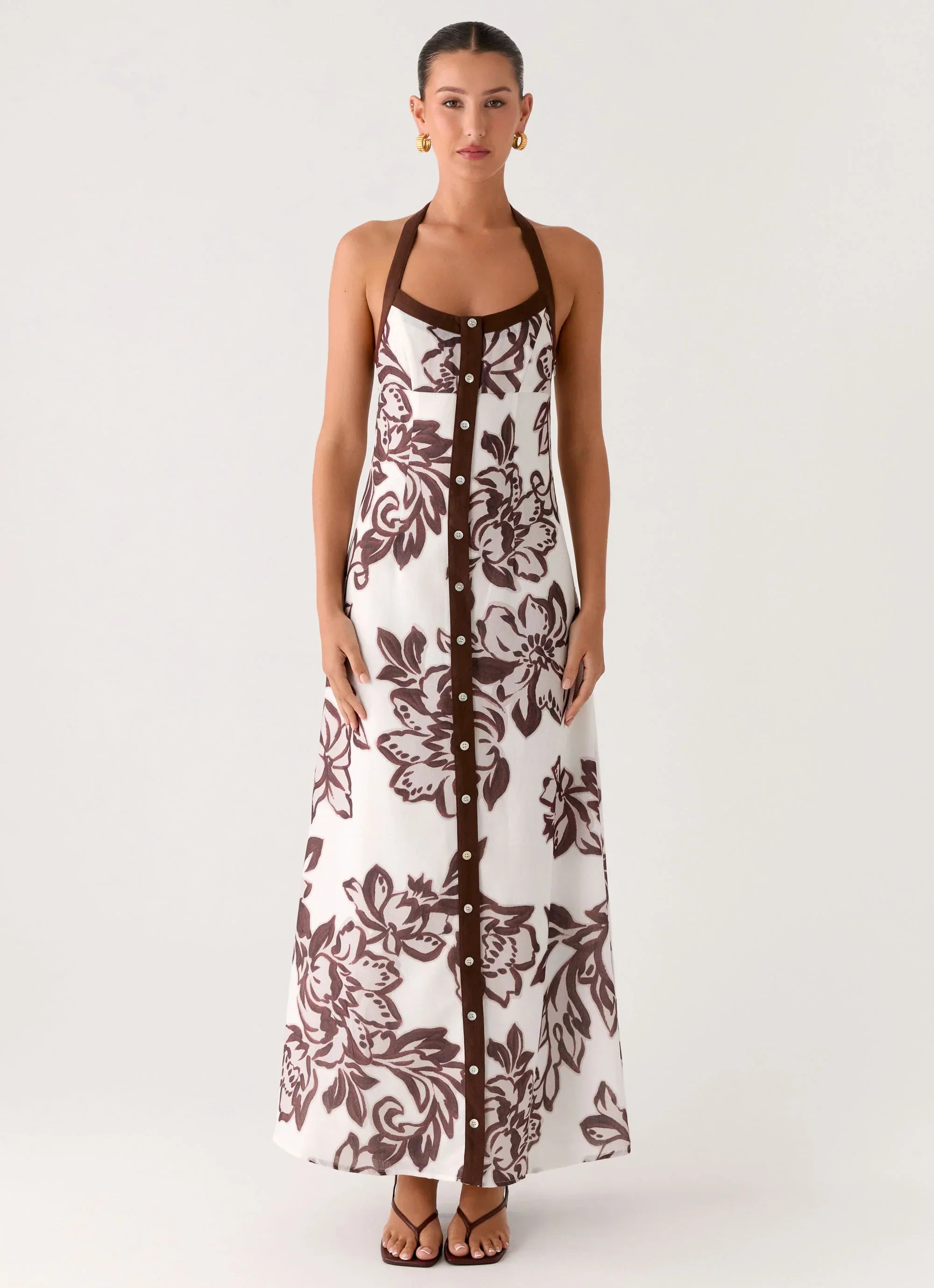 Jovanni Maxi Dress - Vanilla Meadow